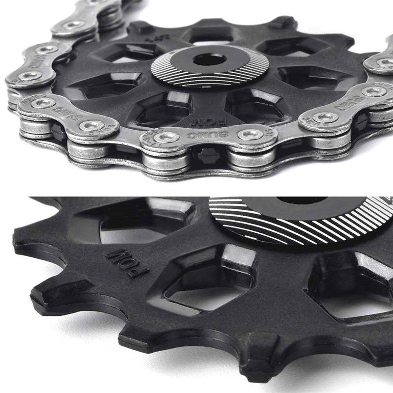 【折扣价】 公路自行车7-12速后变速器滑轮组宽窄齿导向轮 12T 14