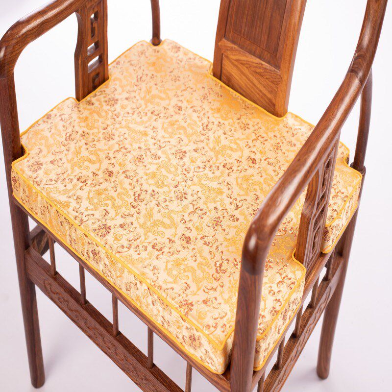 红木沙发坐垫定做可拆洗防滑海绵加厚中式实木R家具椅子垫红木坐