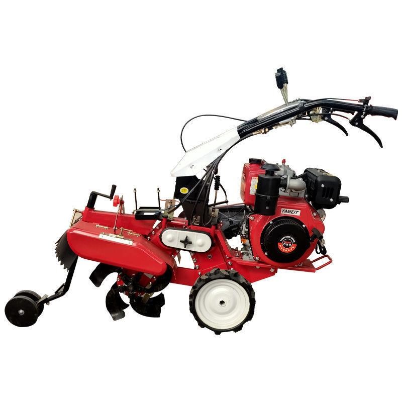 自走式小型耕地机开沟机培土机起垄机除草L机多功能田园管理机汽