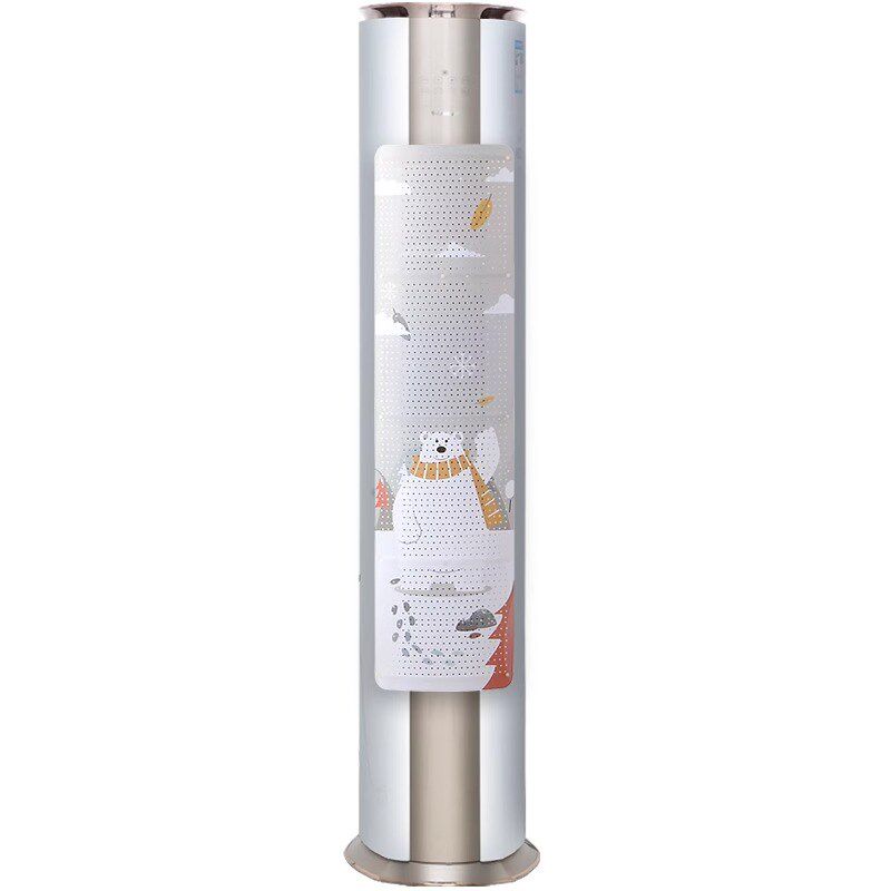 圆柱立式空调挡风板遮风板防直吹柜机出风口挡板坐月子防导风板罩