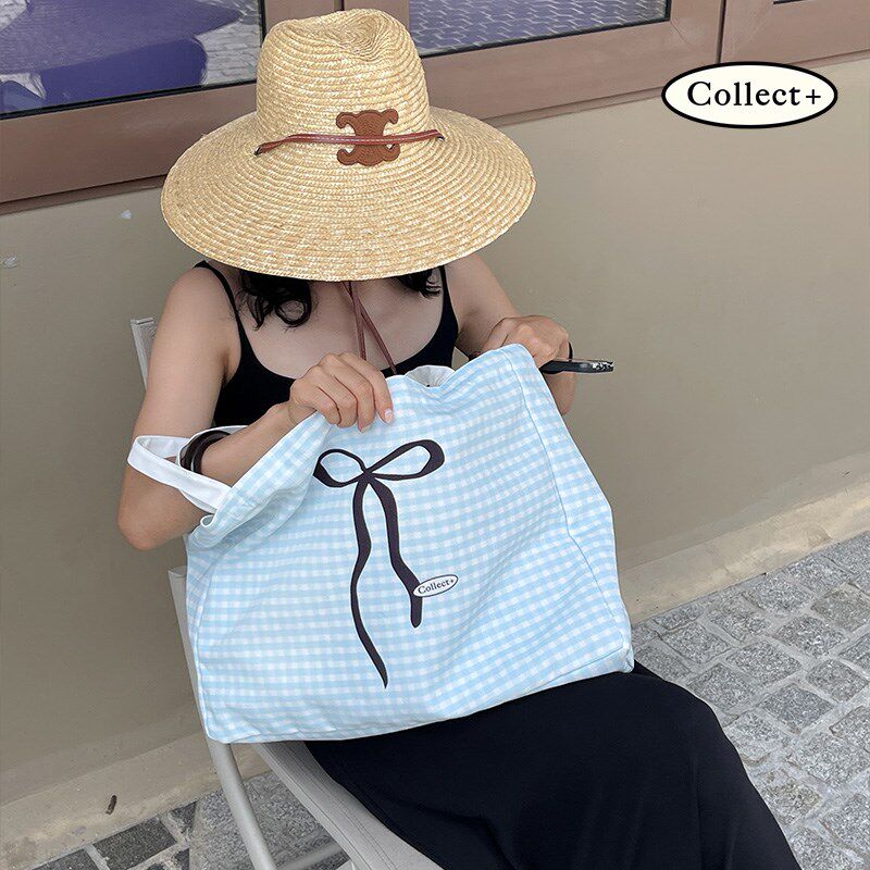 艺术收藏夹 大容量n帆布包斜挎夏设计感小众通勤包单肩韩系慵懒风