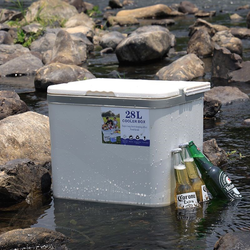 户外保温箱冷藏箱便携手提食品储物箱冰啤酒冰桶冰包大容量保鲜箱