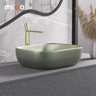 高级感台上盆艺术陶瓷洗脸盆卫生间小尺寸阳台洗漱台椭圆形洗手盆