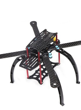 国赛四轴碳纤机架X330 X420u飞行器330 F330 8寸10寸APM F4 飞控