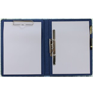 a4文件传阅夹呈阅件皮质商务m双夹按压经理夹审批资料会议皮面签