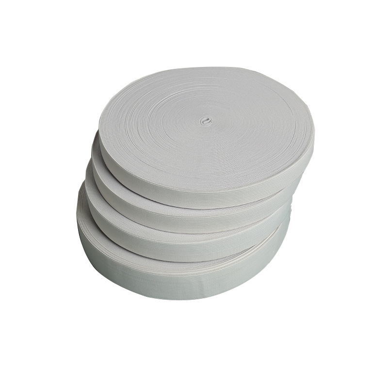 称斤松紧带加厚白色宽细黑高弹力扁裤腰头内衣婴儿扣眼橡皮筋