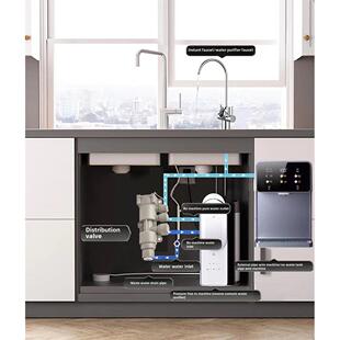 即热管线机饮水机大流量无桶式净水器分配流器回流阀防止频繁启动