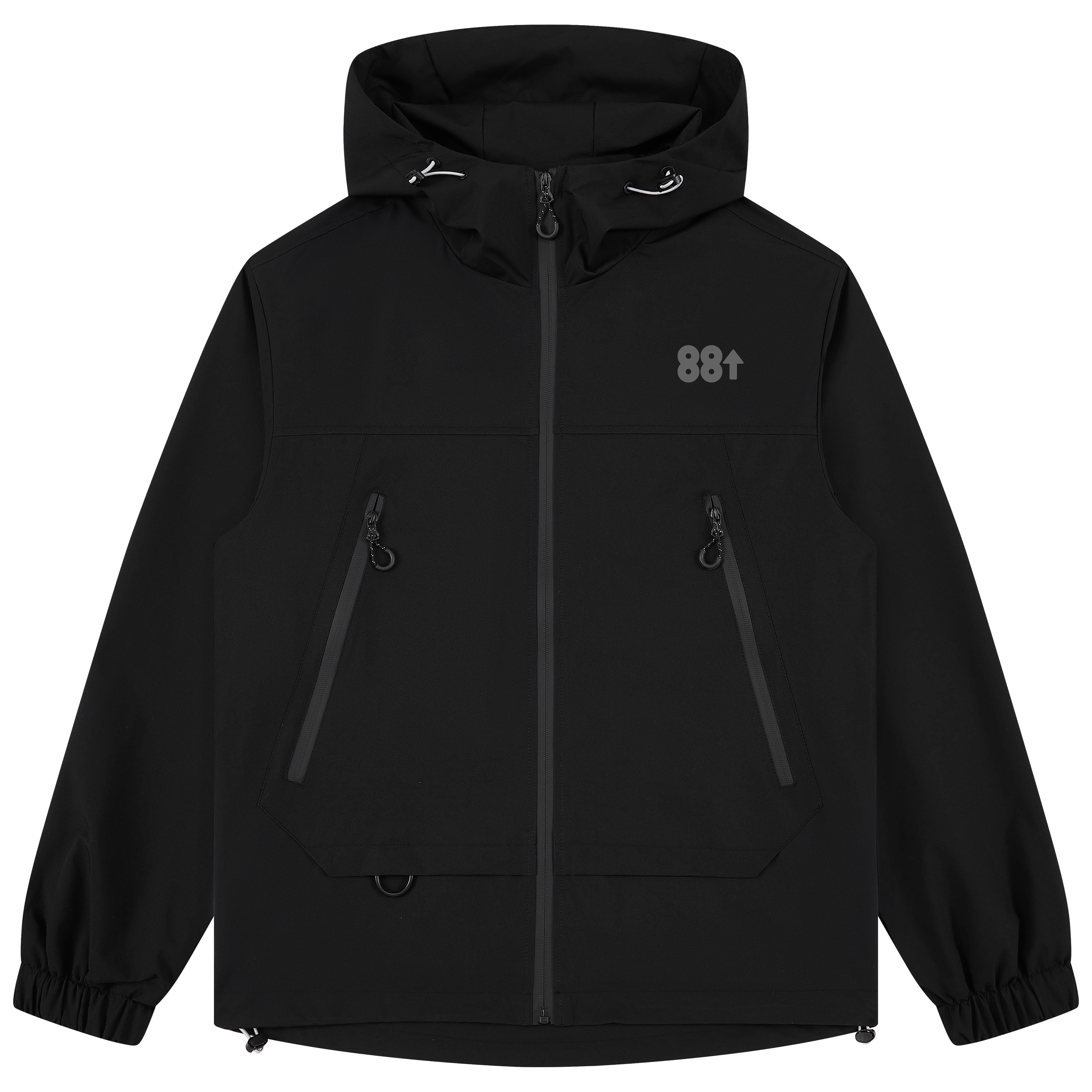 88rising印花防水冲锋衣外套