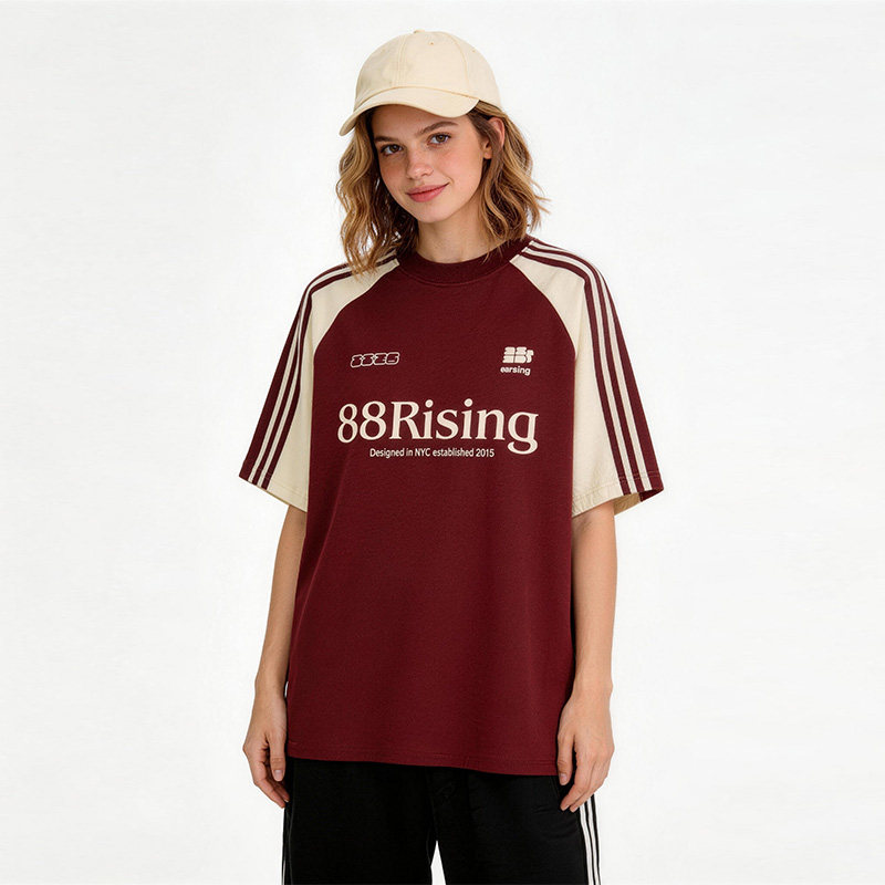 88rising日系cityboy纯棉T恤情侣