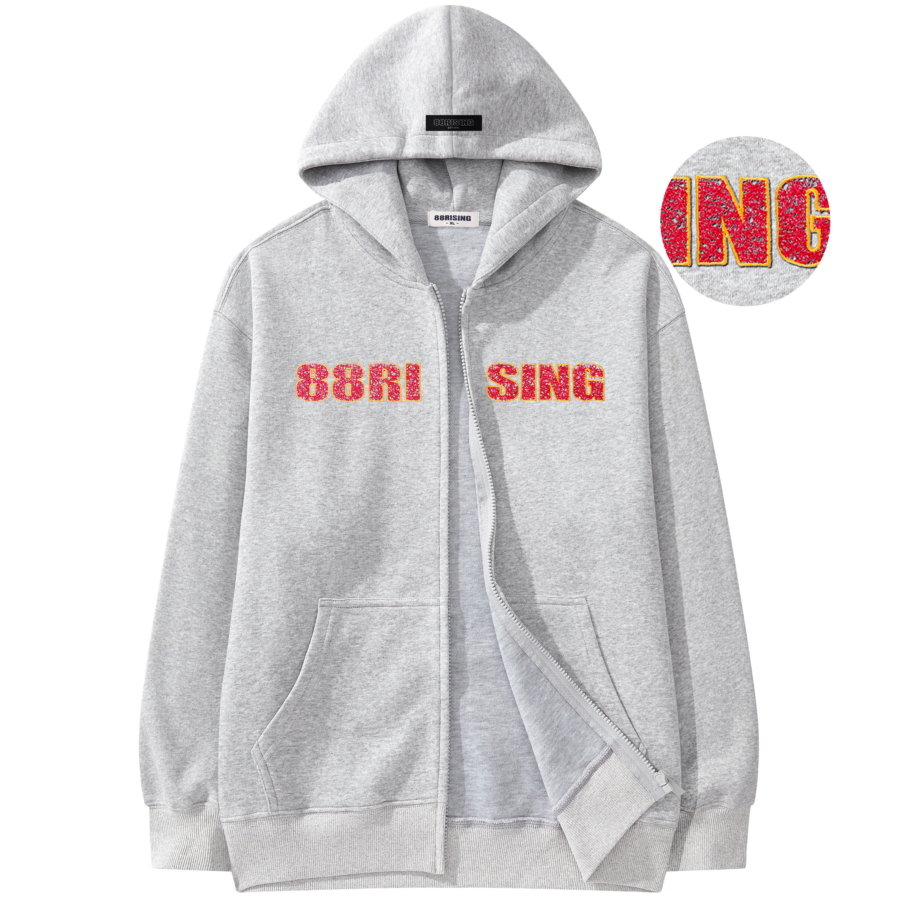 88rising休闲开衫卫衣外套卫衣男