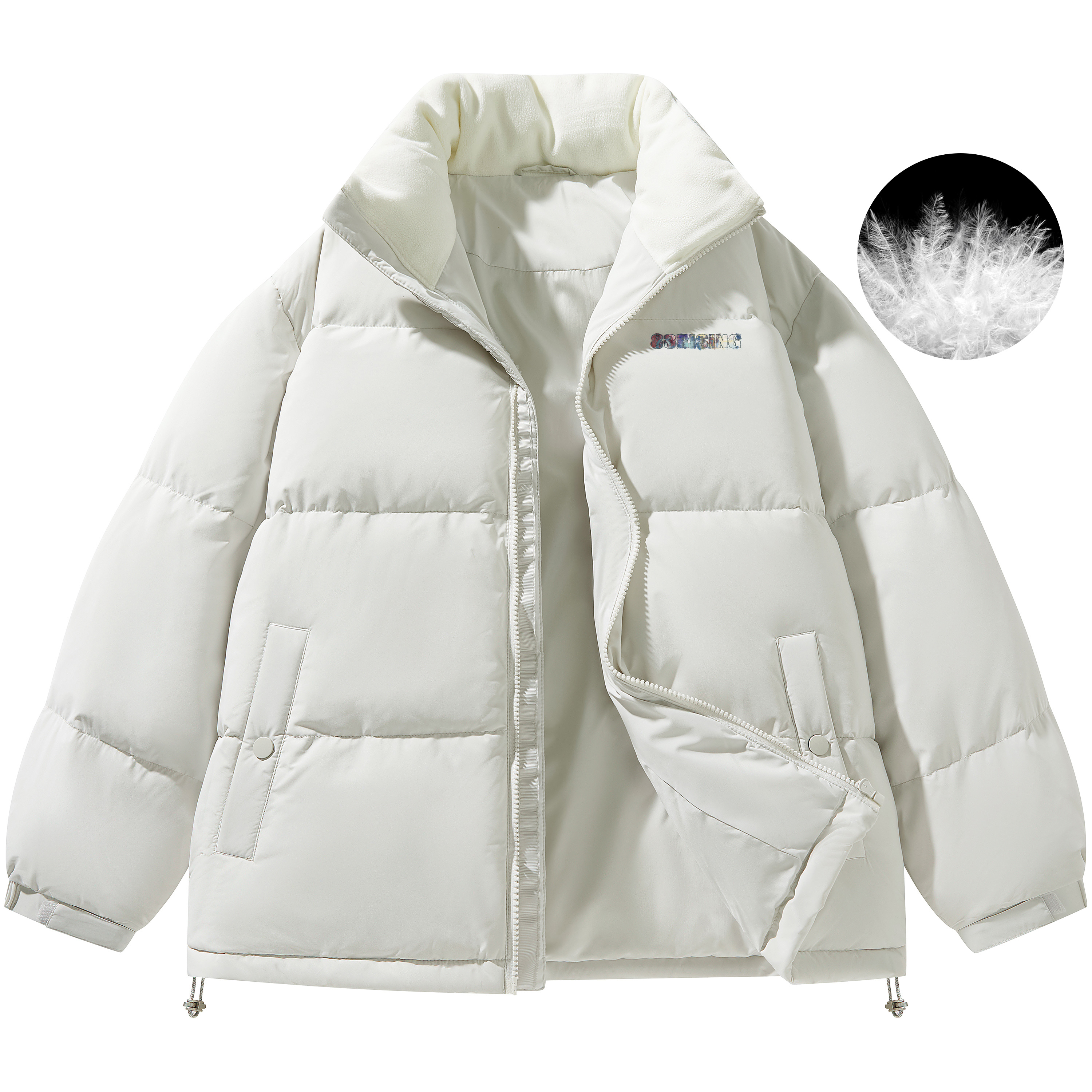 88rising休闲加厚保暖立领羽绒服