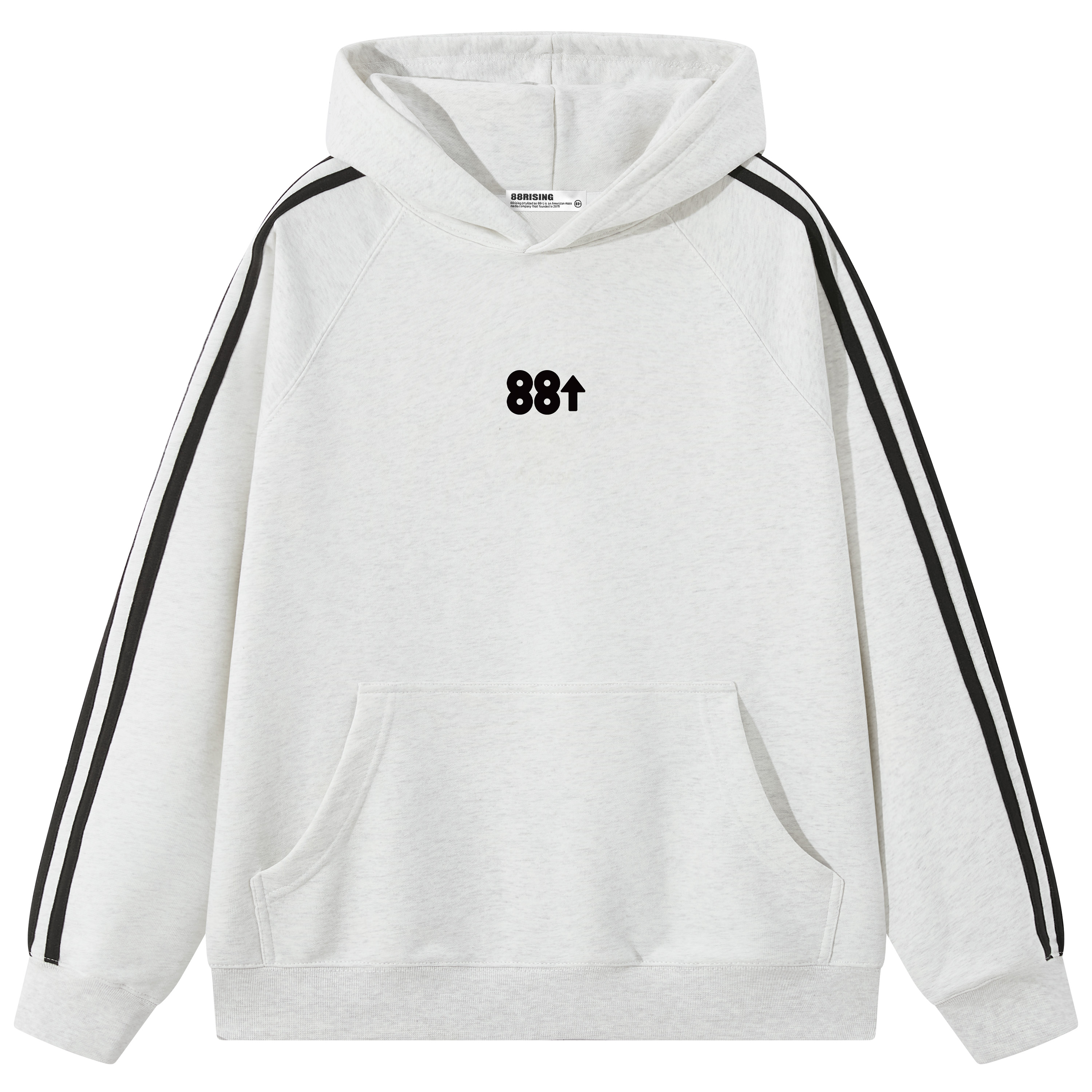 88rising美式简约套头连帽卫衣