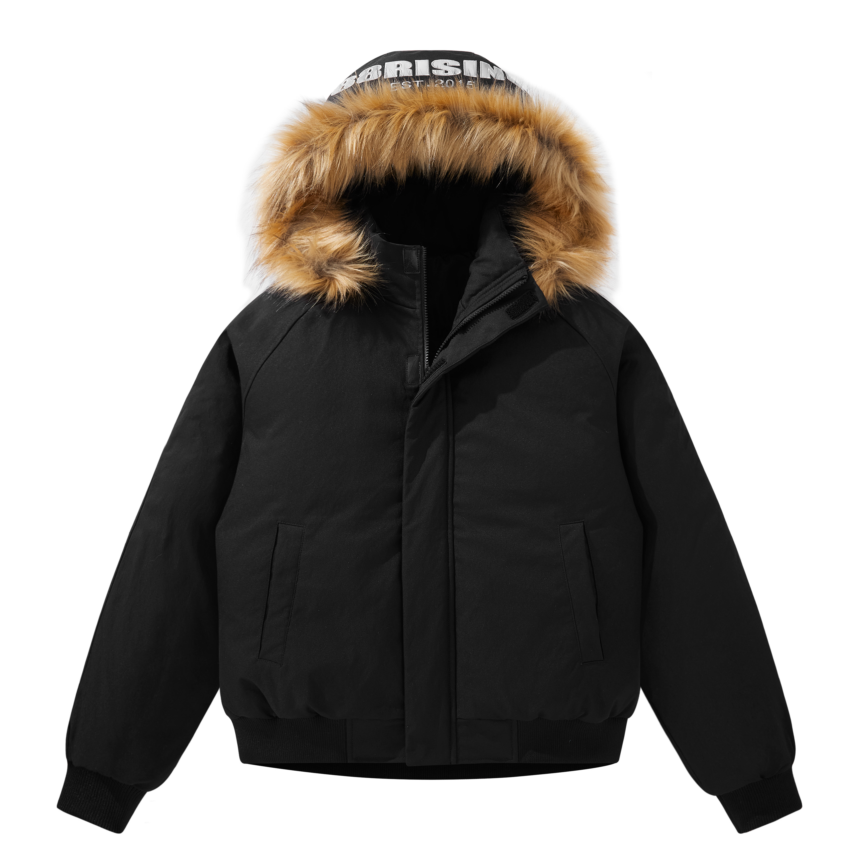 88rising连帽毛领派克羽绒服