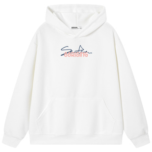 八八上升88rising涂鸦手绘重磅休闲宽版百搭圆领套头卫衣男女同款