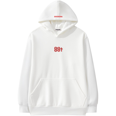 88rising重磅落肩连帽卫衣男