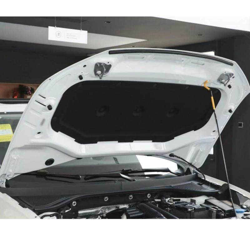 适用于大众汽车橘红色引擎盖隔热棉引擎盖隔音棉发动机舱盖减震板