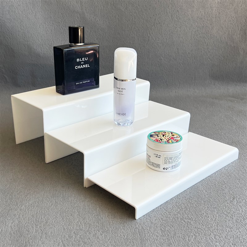 亚克力U型手办模型陈列架透明鞋架鞋托化妆品橱窗展示架可定制