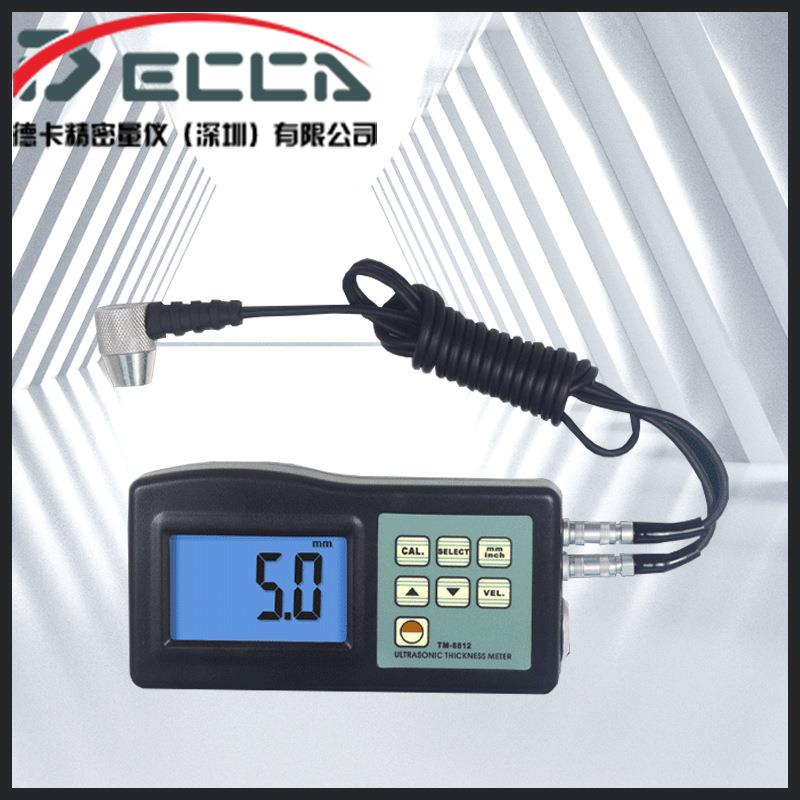 TM-8812毛糙表面漆面塑料铸铁厚度测量仪TM8812C兰泰超声波测厚仪