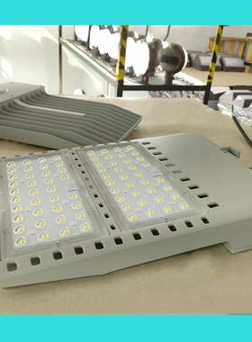 ETL多模组灰色黑色LED鞋盒灯路灯美规高速公路照明停车场灯具150w