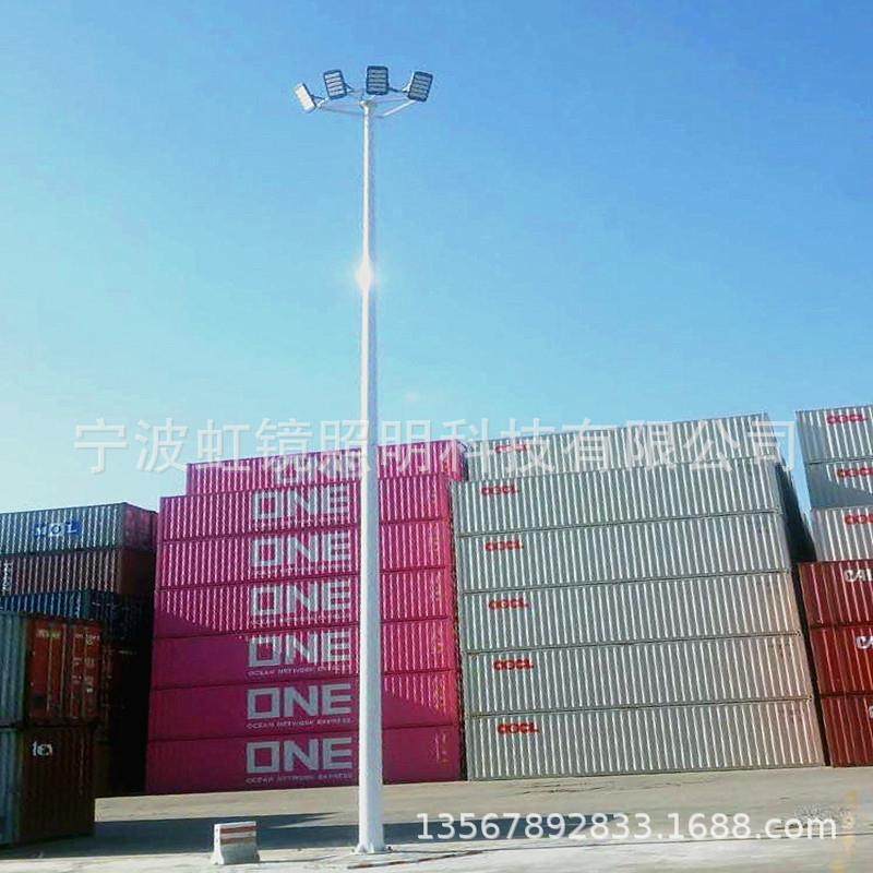 自己工厂LED高杆灯虹镜照明LED高杆灯可升降灯盘15米35米