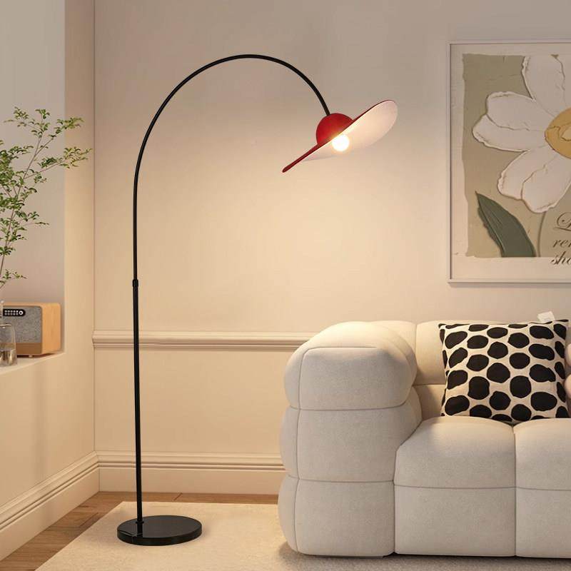 小红钓帽设计MDLD-825高级款感鱼落地灯客厅沙发旁边氛围艺术师简,家装灯饰光源,装饰落地灯,淘宝优惠券,粉丝福利购,淘宝优惠卷