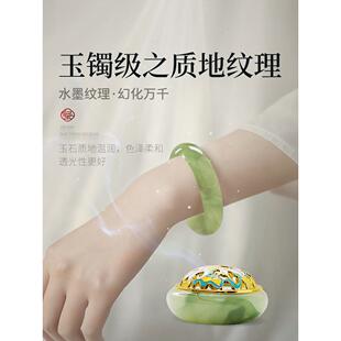 九尾狐玉器香炉琅檀香香道炉家室用内珐FNM沉香盘香炉茶香印香炉