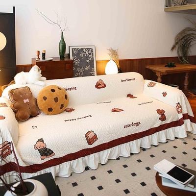 敏沙发盖布高端飘窗沙发套罩可爱顺通四月沙巾套布防猫抓发卡沙发