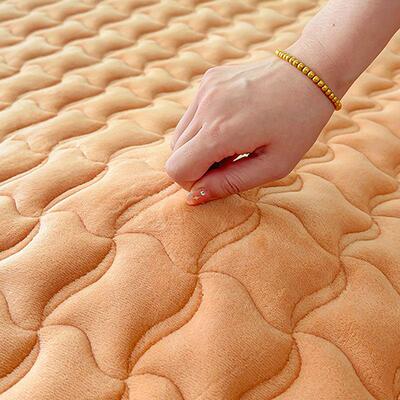 抗菌24083kj加厚牛奶绒用床垫冬季家卧280x00垫褥子床褥垫子软垫