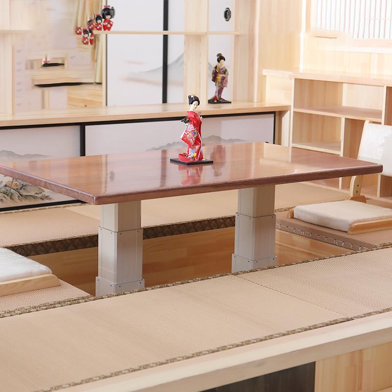 榻榻米双机电动升降机遥控升降桌会议升降台踏踏米桌子日式榻榻米