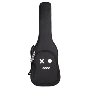 电吉他包个性双肩背包加厚可爱通用吉他套袋bass琴包袋子防泼水