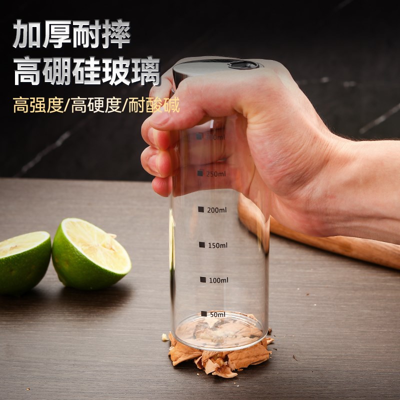 高硼硅玻璃调料罐调味瓶厨房家用烧烤撒粉撒料瓶厨房味精盐罐套装