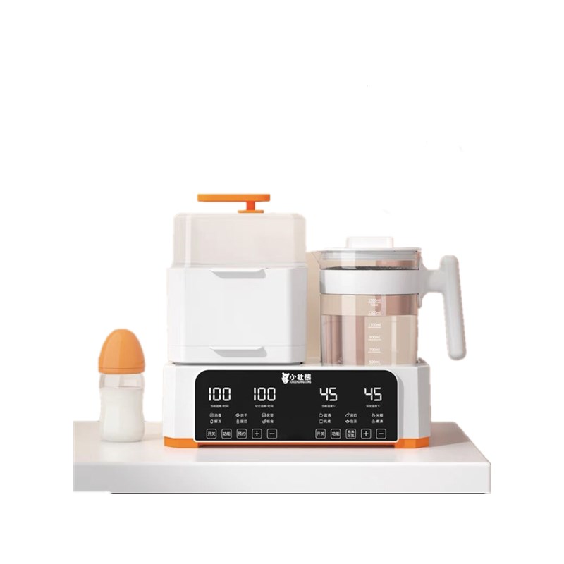 小壮熊温奶暖奶器奶瓶消毒器烘干二合一家用恒温壶婴儿冲奶一体机