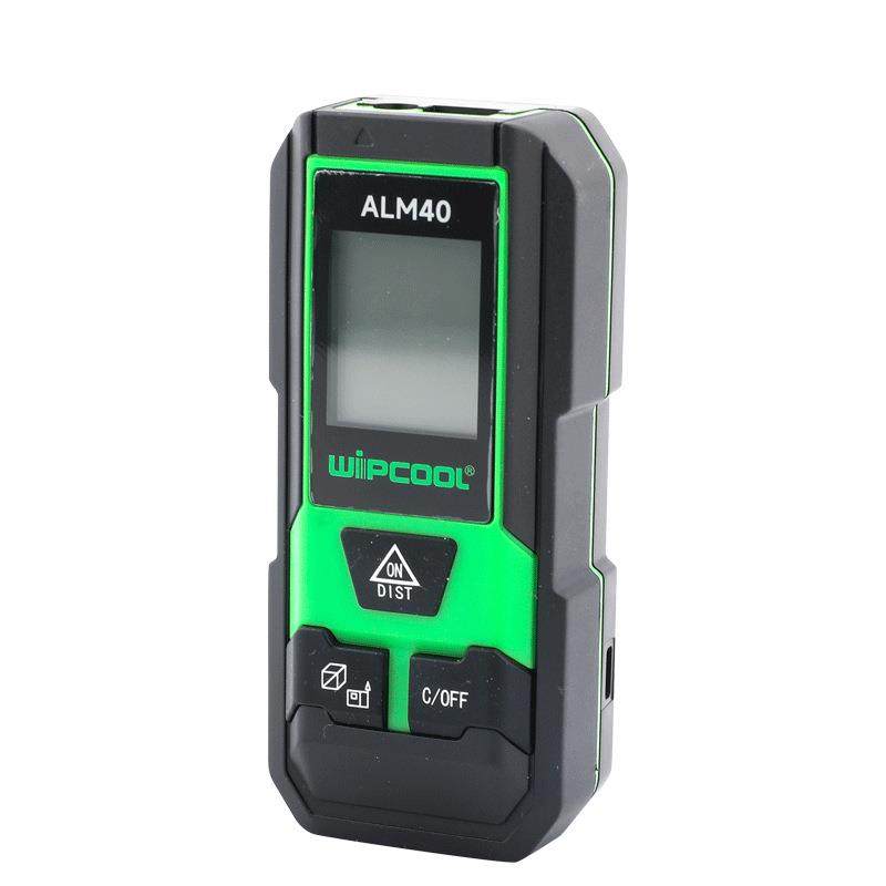 激光测距仪ALM40高精度红外线量房安装距离LED电子尺面积测量