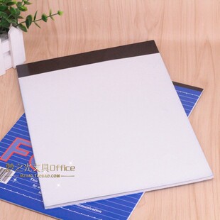 10本有线便签本拍子簿便条本A4信纸单行本软面笔记本上翻集计用纸