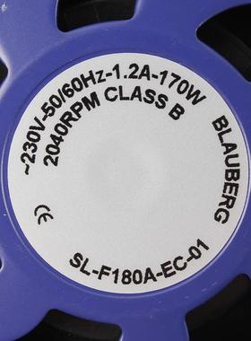 全新原装 博乐 SL-F180A-EC-01 230V 1.2A 170W EC前向离心式风机