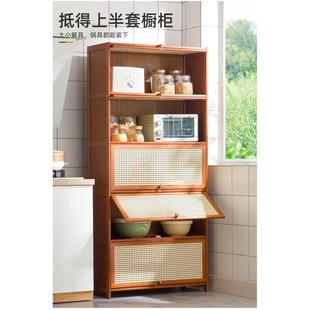 餐柜碗盘柜家用厨房整体橱柜现代简约收纳柜客厅靠墙置物柜茶水柜