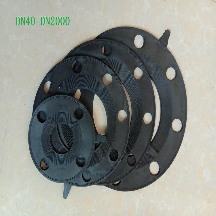 生产1016公斤DN40-DN2000各种带螺栓孔橡胶塑胶丁青乙丙密封垫片