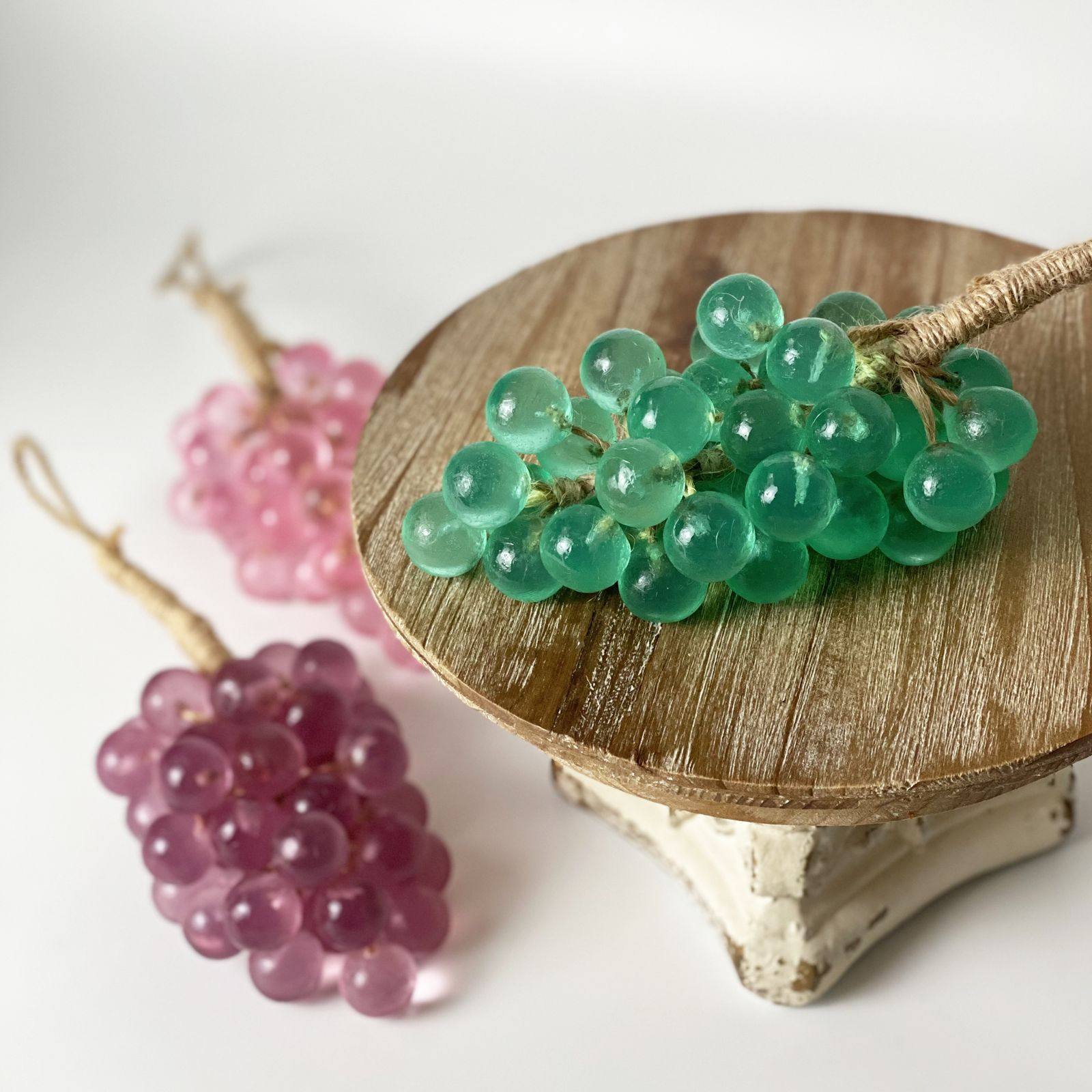 青提葡萄冷制香皂洗手沐浴肥皂手工编制仿真葡萄串手工皂摆件香薰,洗护清洁剂/卫生巾/纸/香薰,香皂,淘宝优惠券,粉丝福利购,淘宝优惠卷