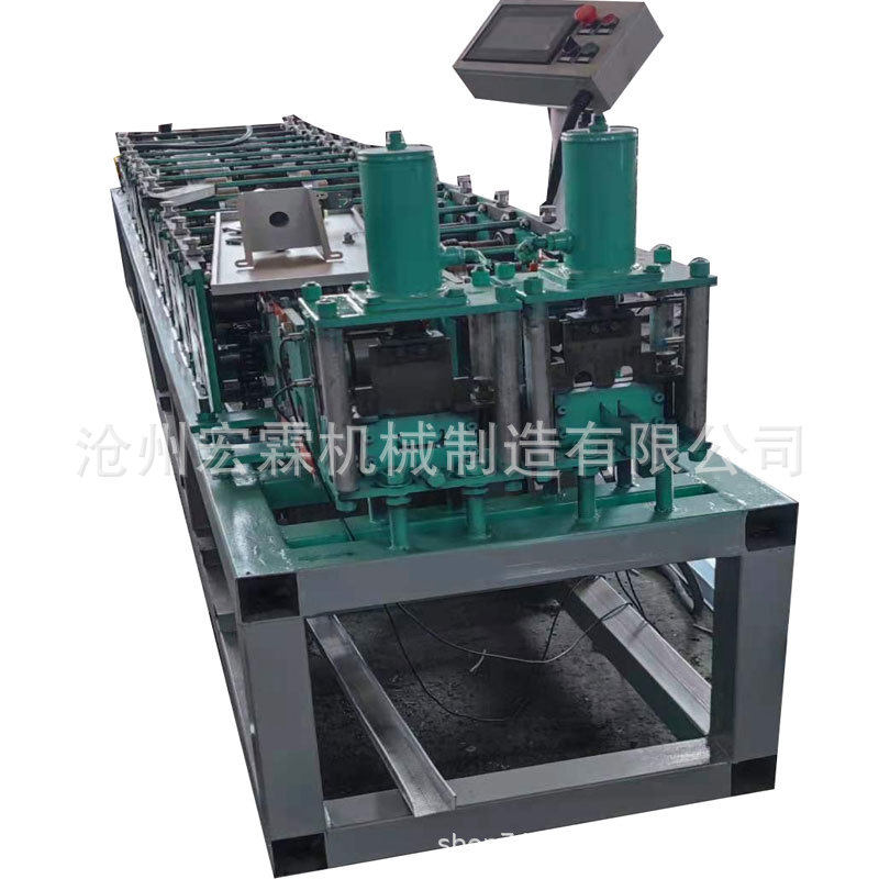 厂家供应 C型钢机 U型钢设备 一机双出C型钢U型钢 床架横梁设备