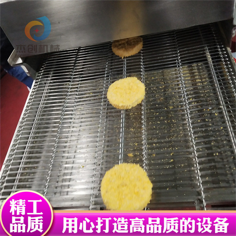 600型藤椒鸡排上糠机新款升级裹糠机肉条上面包屑通用设备