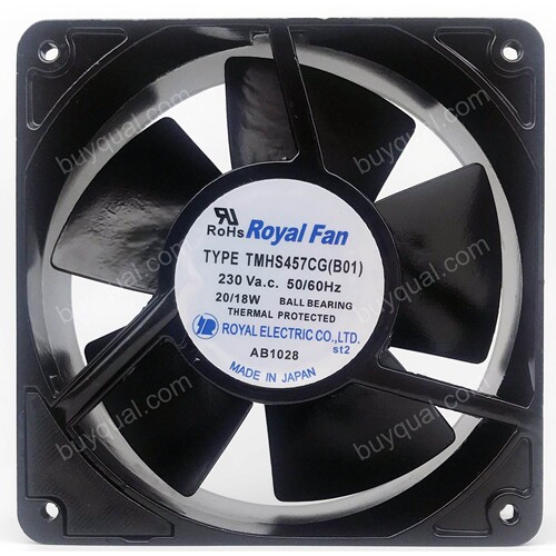 正品TMHS457CG[B01] 原装ROYAL TYPE 12CM 230V 12038 耐高温散热