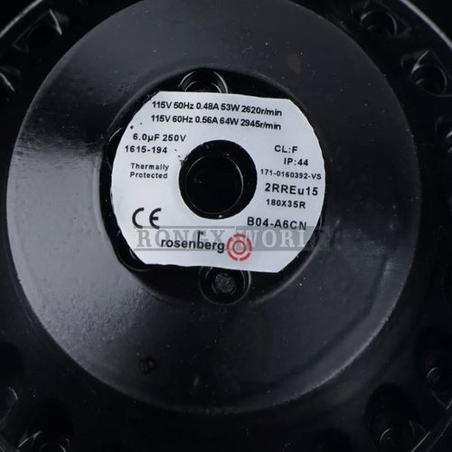 2RRE15 180X35R A04-A7 CN 2RRE16 180X35R A04-A7 230V 进口风扇