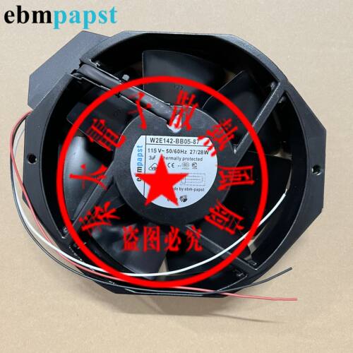 全新原装德国进口 W2E142-BB05-87 115V 3uf 热保护轴流散热风扇