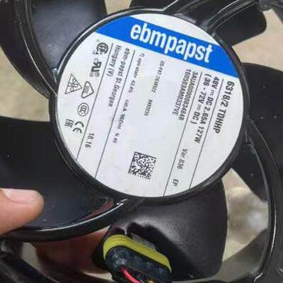 6318/2TDHHP 48VDC 1.40A 2.65A 127W 6318/2TDHHPR 德国进口风扇