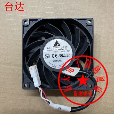 原装正品台达  THD0924HE 24V 9CM 9038变频器1.60A散热风扇