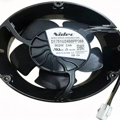 正品Nidec D1751U24B8PP366 24V 3.4A ABB变频器ACS880 风扇