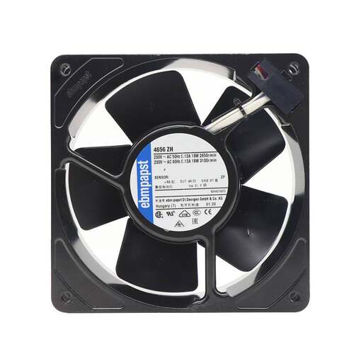 正品原装德国风扇 4656ZH 17W 230V 全金属耐高温风