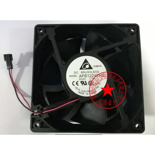 AFB1224SHE -R00 X12038D24UB 24V 0.75A 原装120*120*38轴流风扇