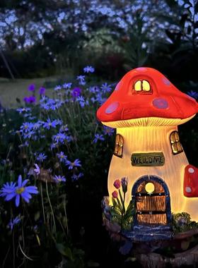 太阳能户外庭院灯防水花园装饰景观布置草坪灯室外小夜灯创意摆件