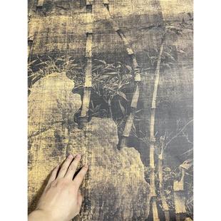 五代 徐熙 雪竹图 名人字画微喷复制装饰画国画学习临摹挂轴装裱